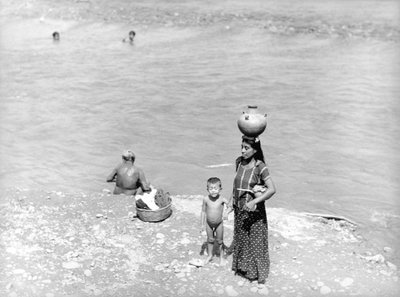 Washing at the River near Tehuantepec, Mexico by Tina Modotti